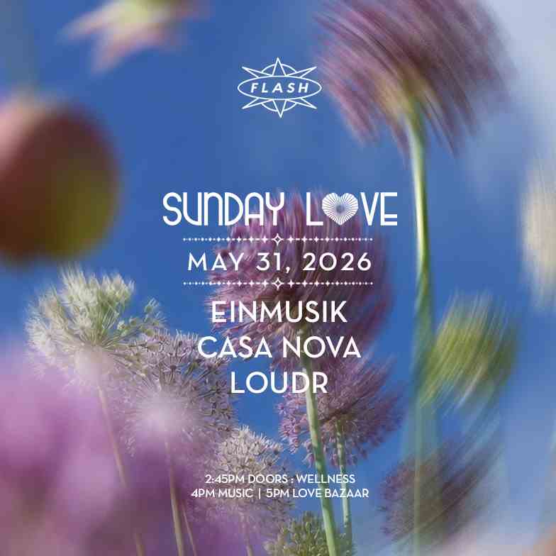 Sunday Love: Einmusik - Casa Nova - LOUDR event flyer