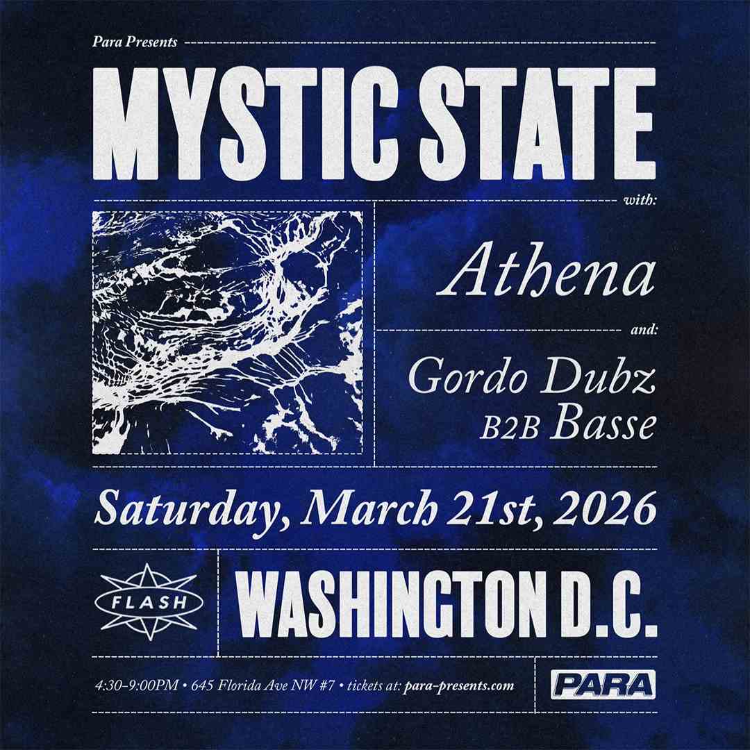 Para Presents: Mystic State event flyer