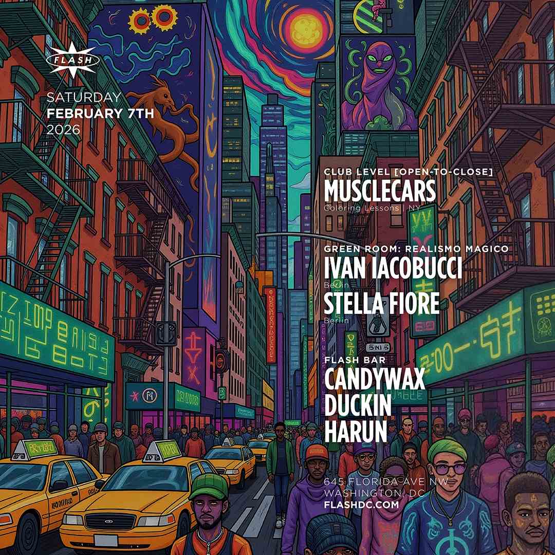 musclecars [open-to-close] event flyer