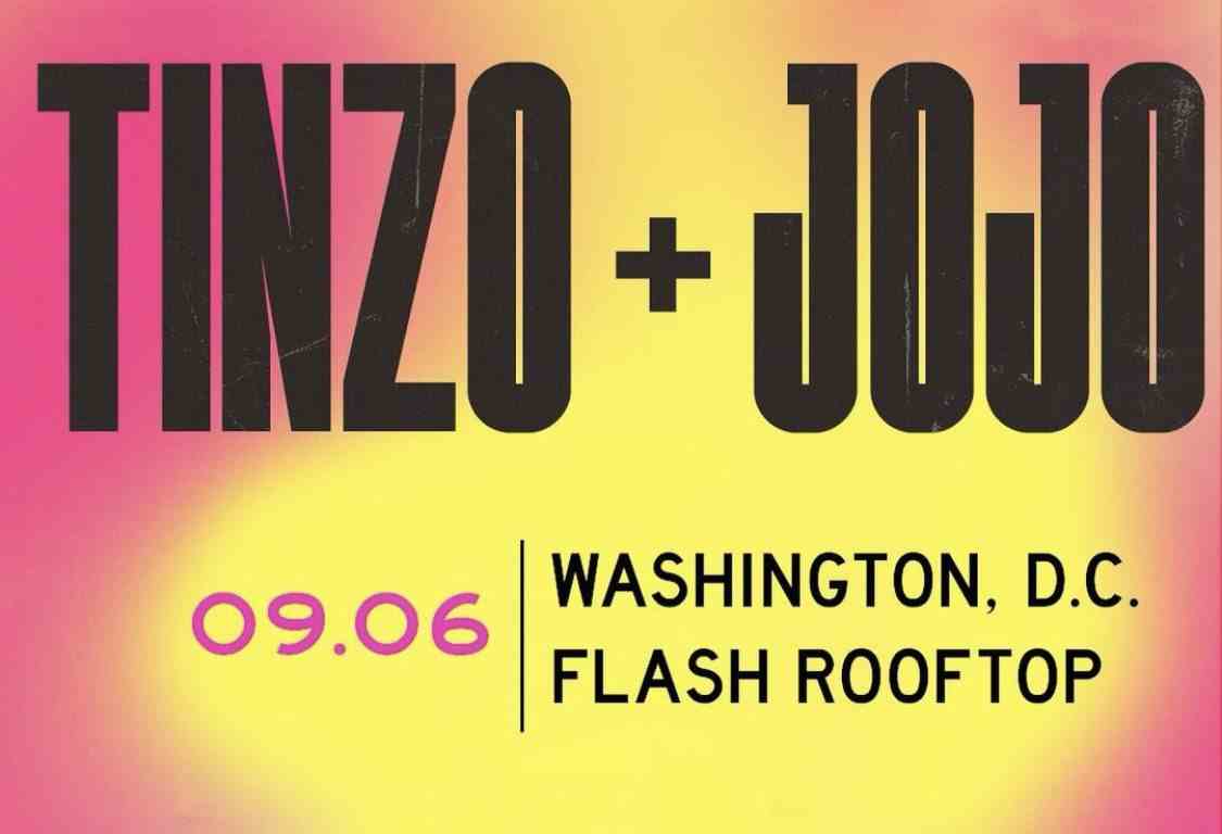 A Sunset Session with Tinzo + Jojo event flyer