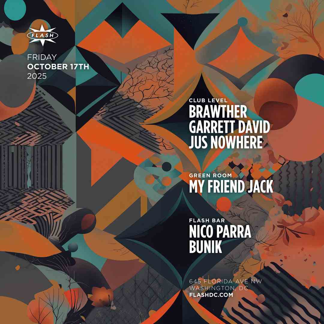 Brawther - Garrett David event flyer