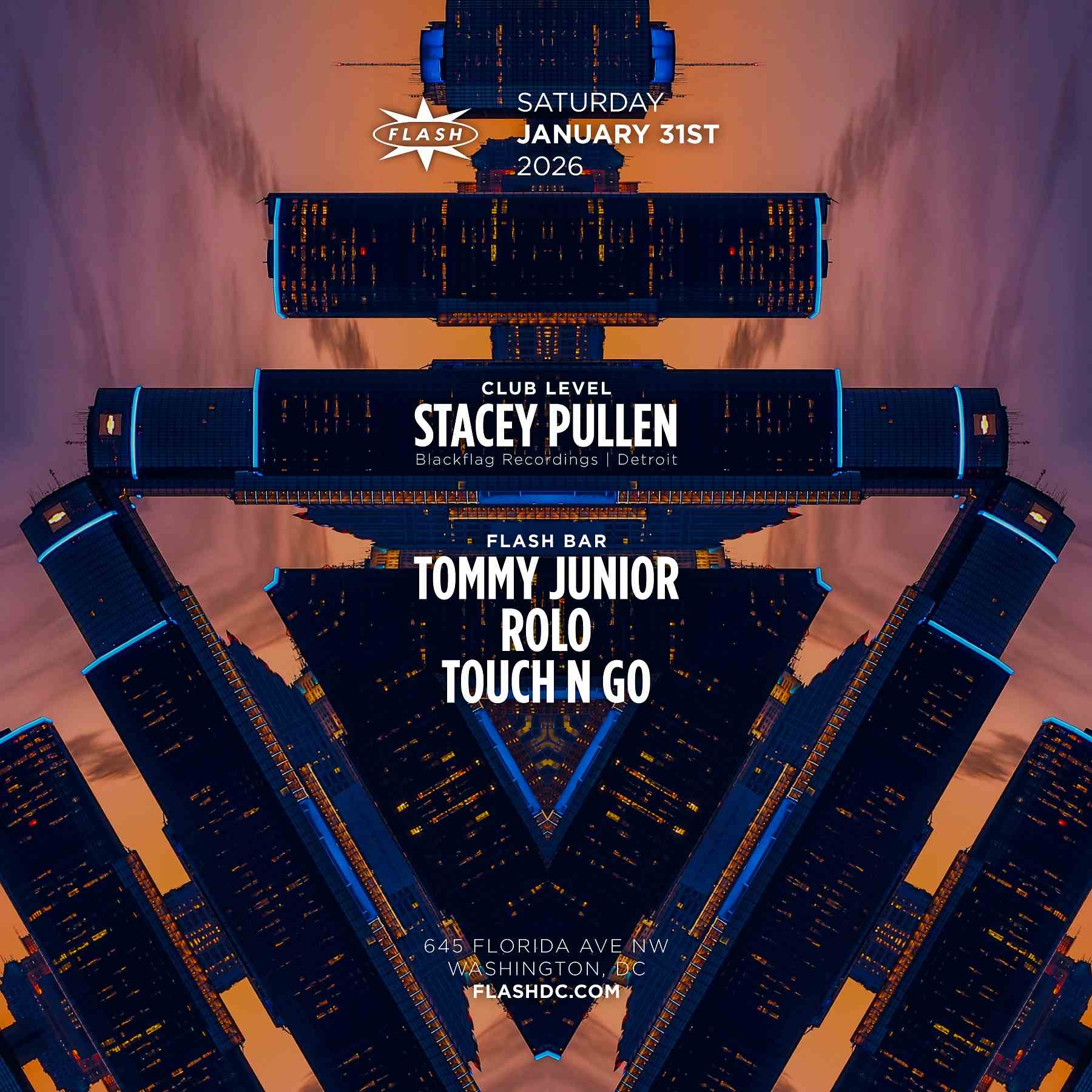 Stacey Pullen event flyer