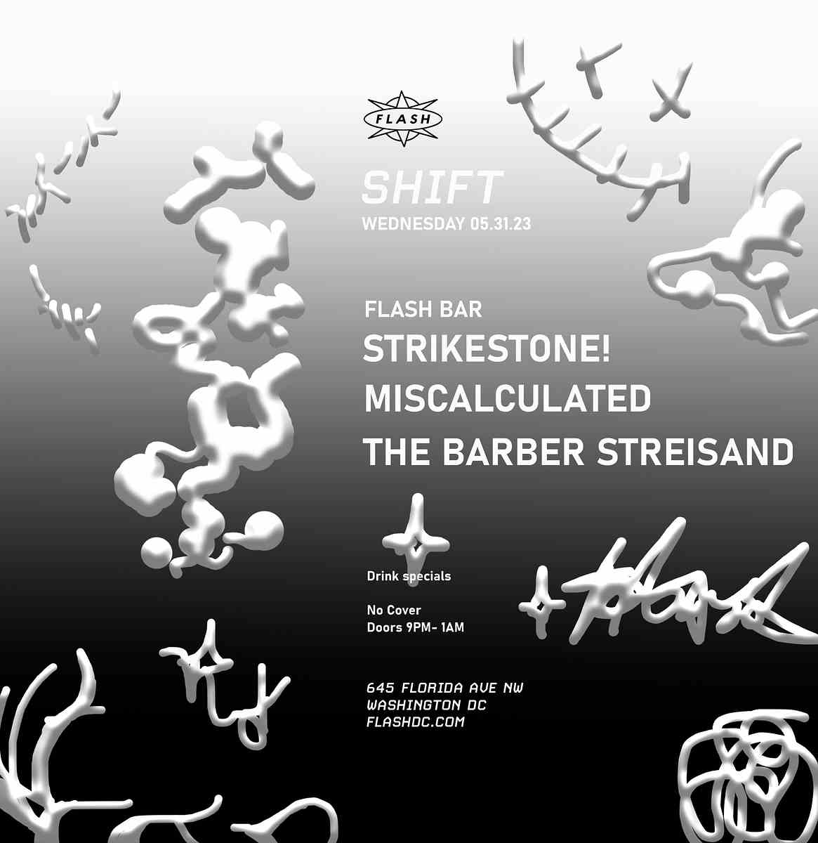 Event image for SHIFT: Strikestone! - MISCALCULATED - The Barber Streisand