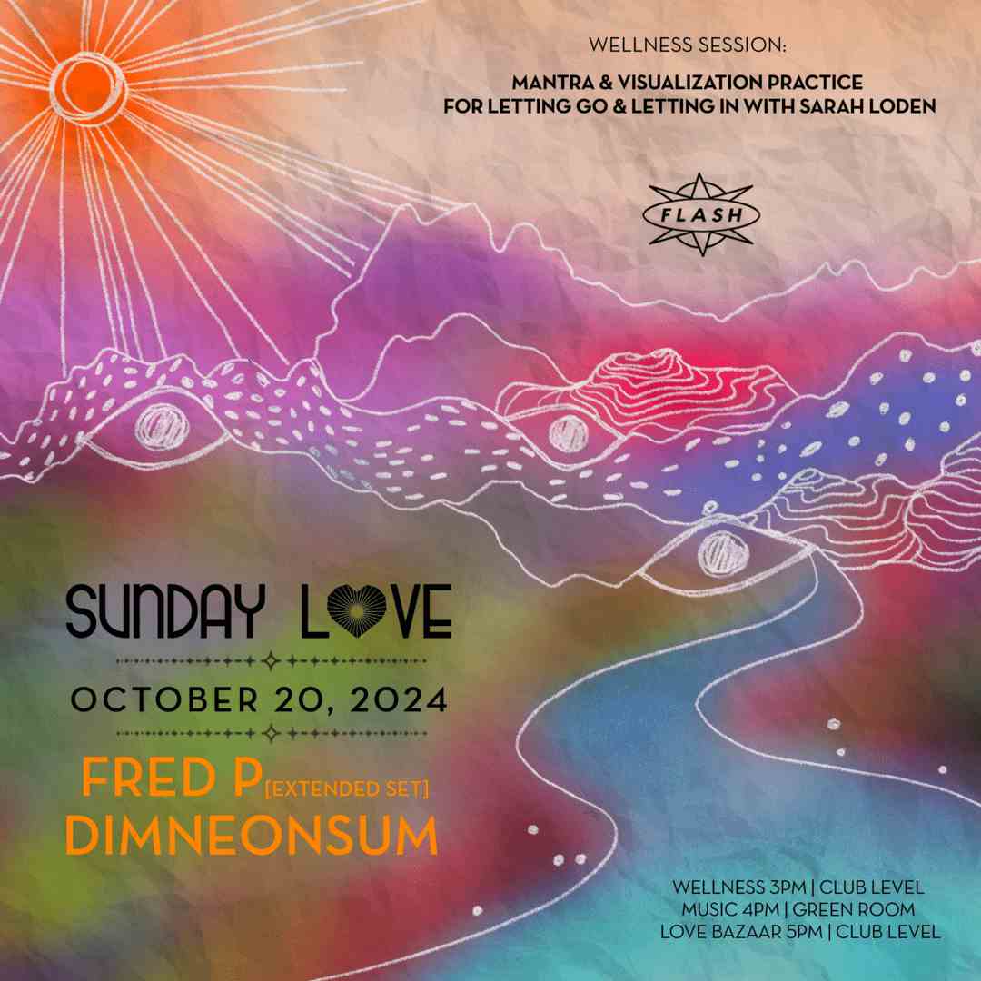 Sunday Love: Fred P [Extended Set] - dimneonsum event flyer