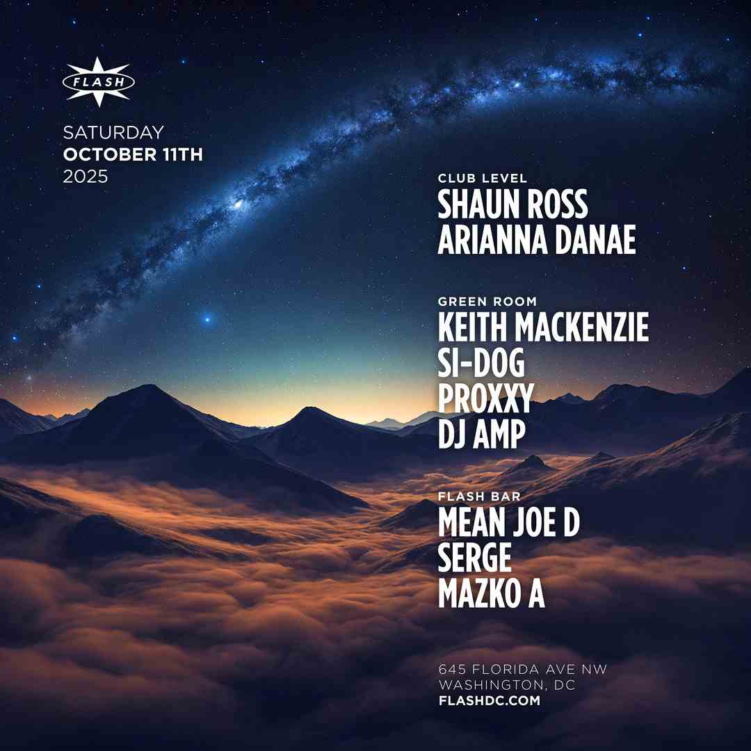 Shaun Ross event flyer