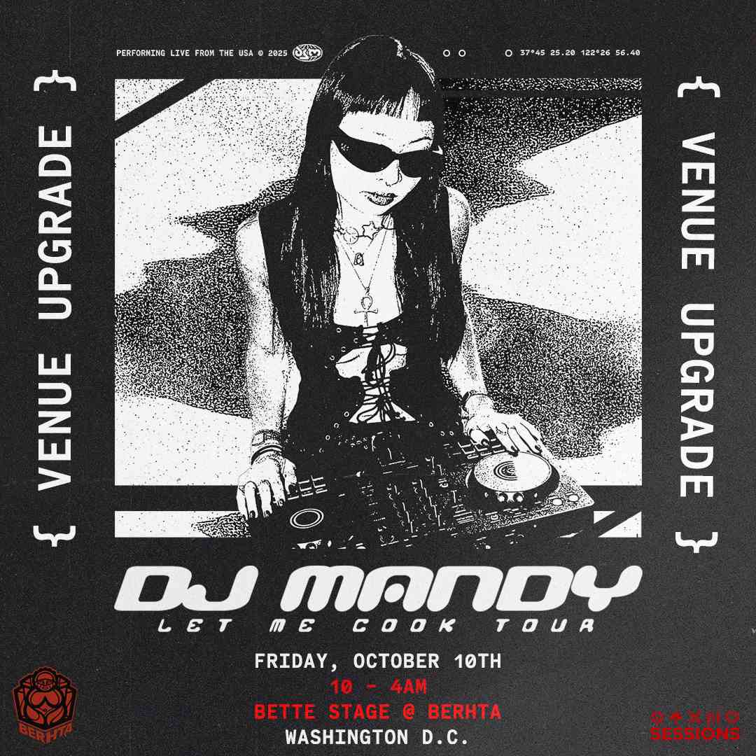 DJ Mandy: Let Me Cook Tour event flyer