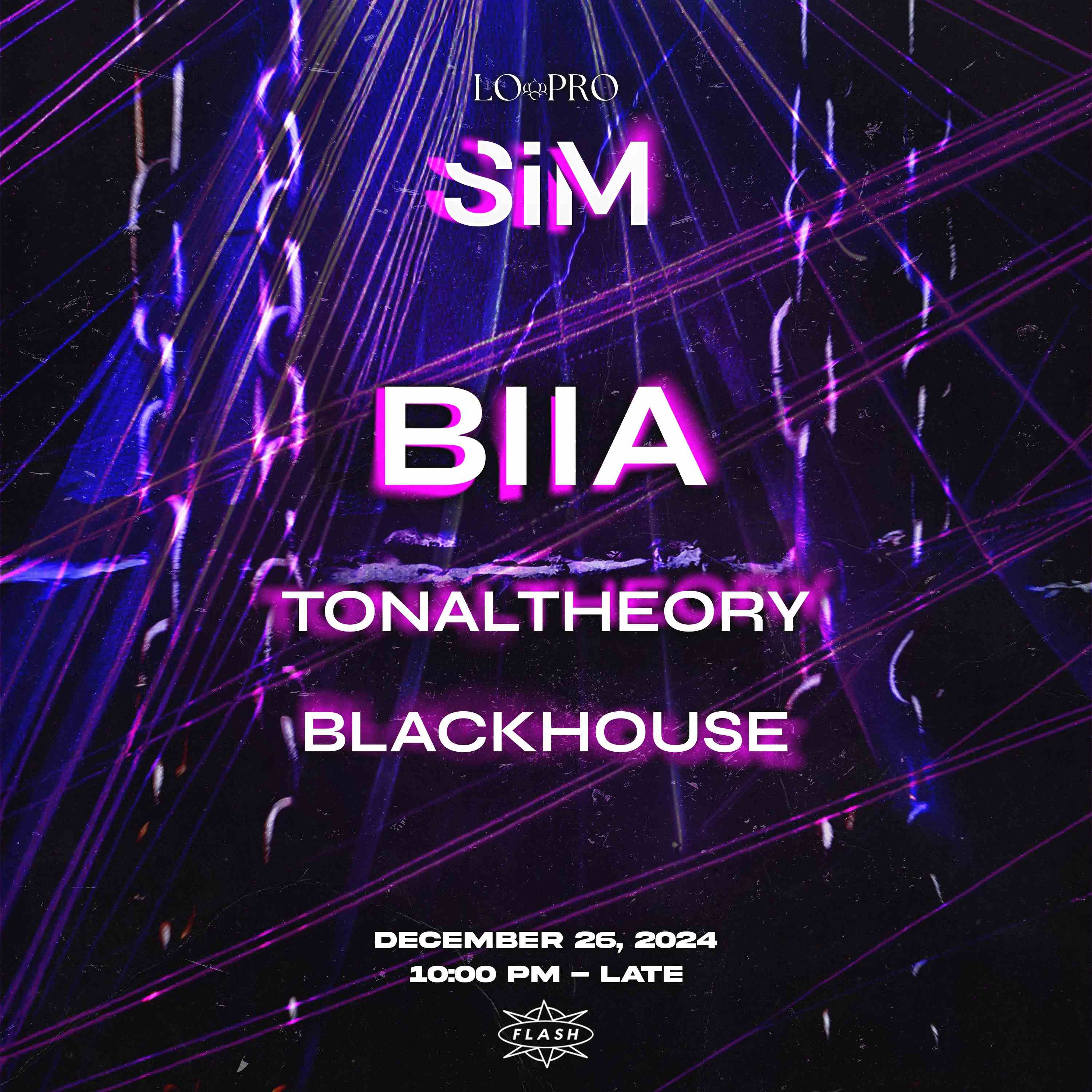 SiM: BIIA event flyer