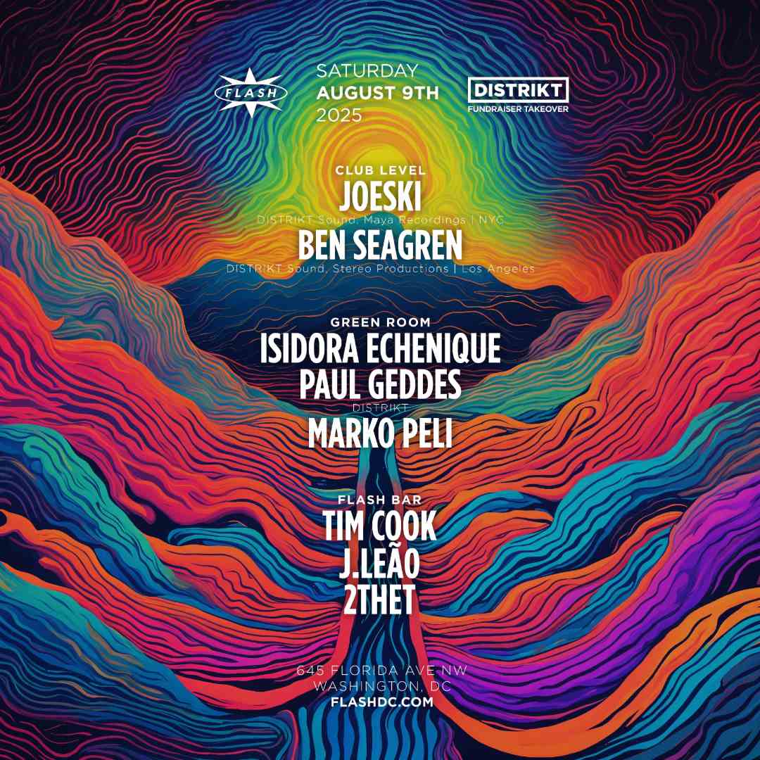 DISTRIKT: Joeski - Ben Seagren event flyer