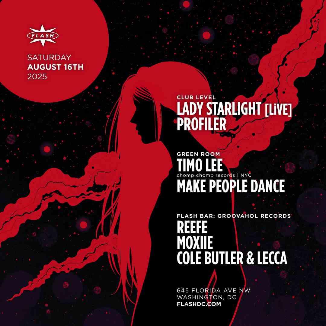 Lady Starlight [LiVE] event flyer