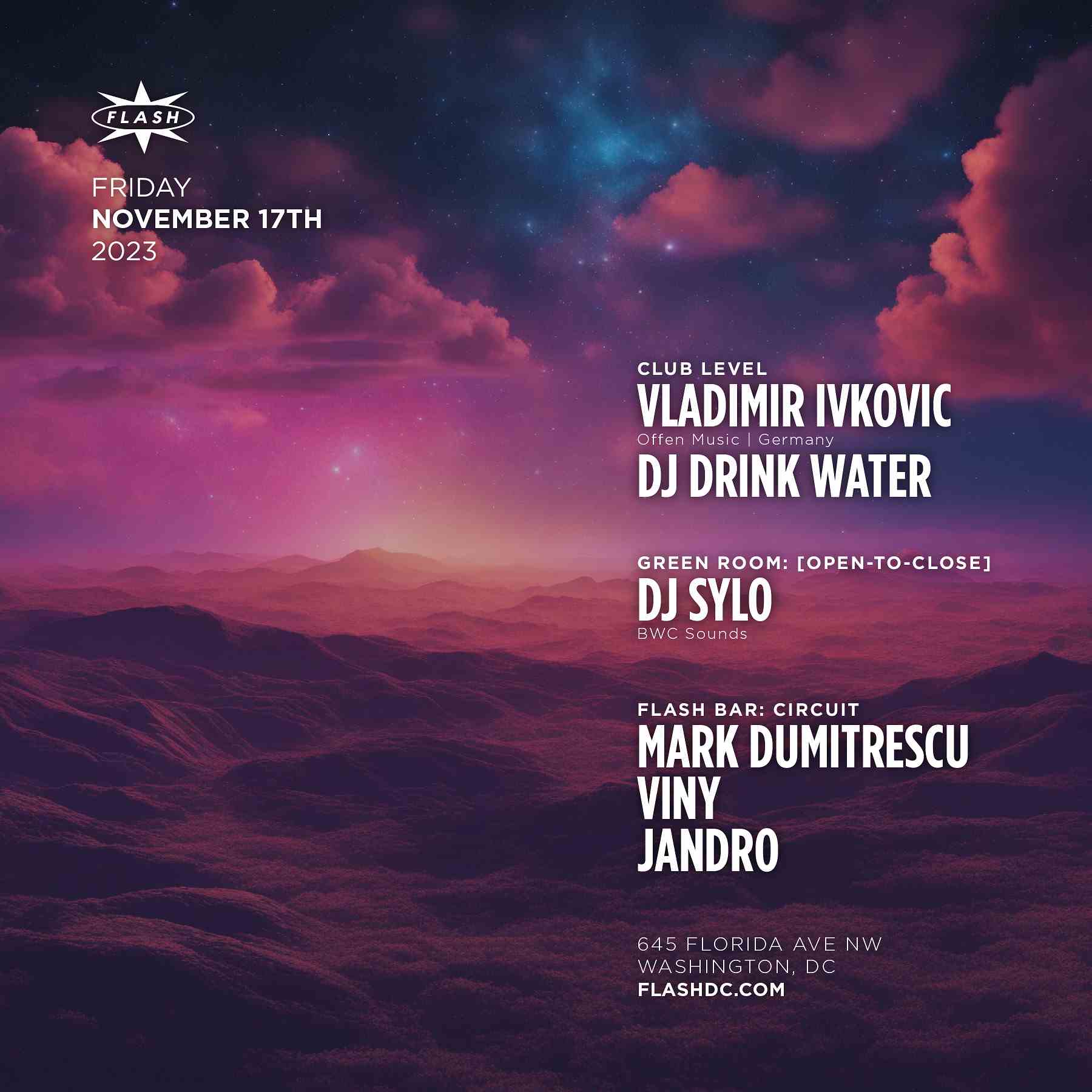 Vladimir Ivkovic event flyer