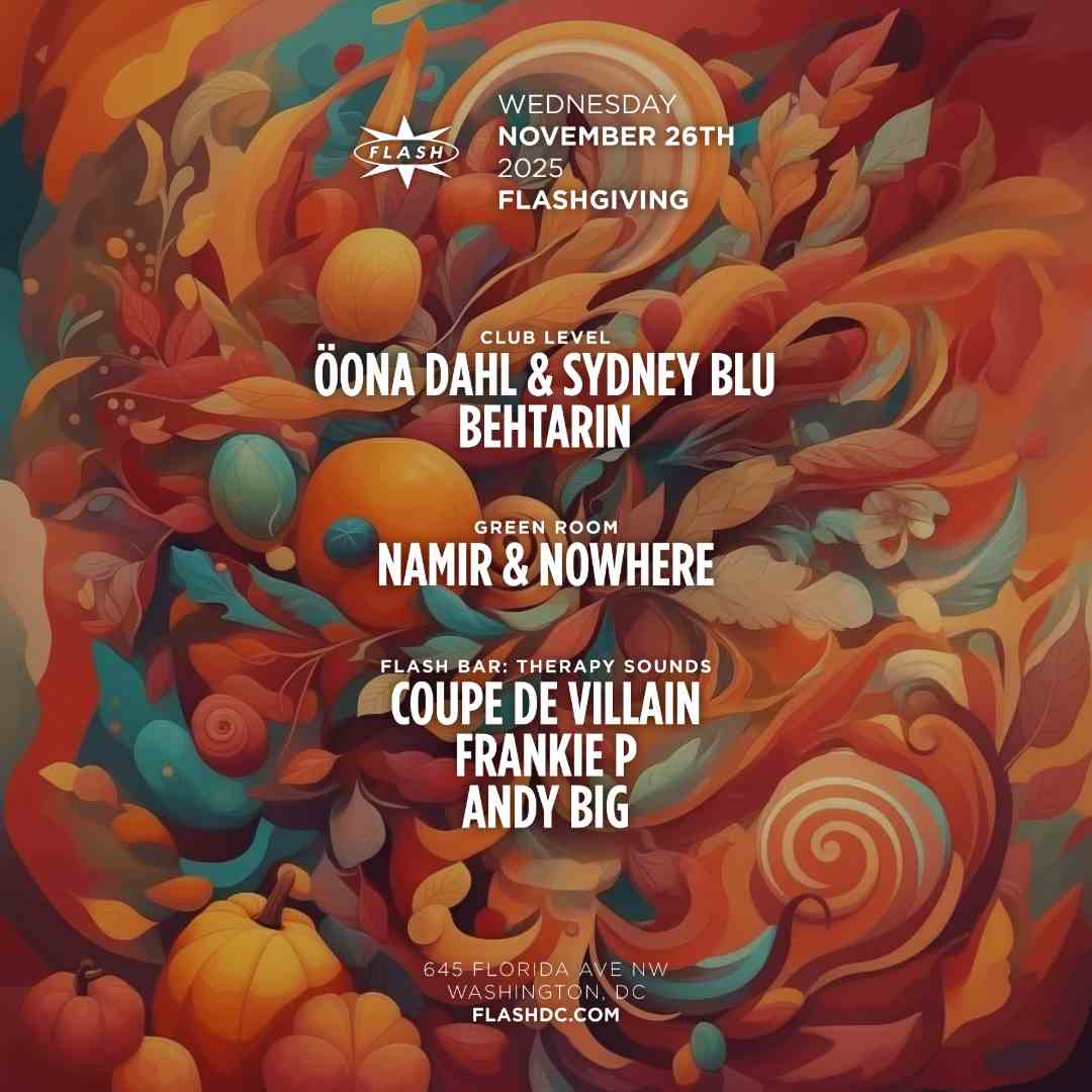 FlashGiving: Öona Dahl - Sydney Blu event flyer