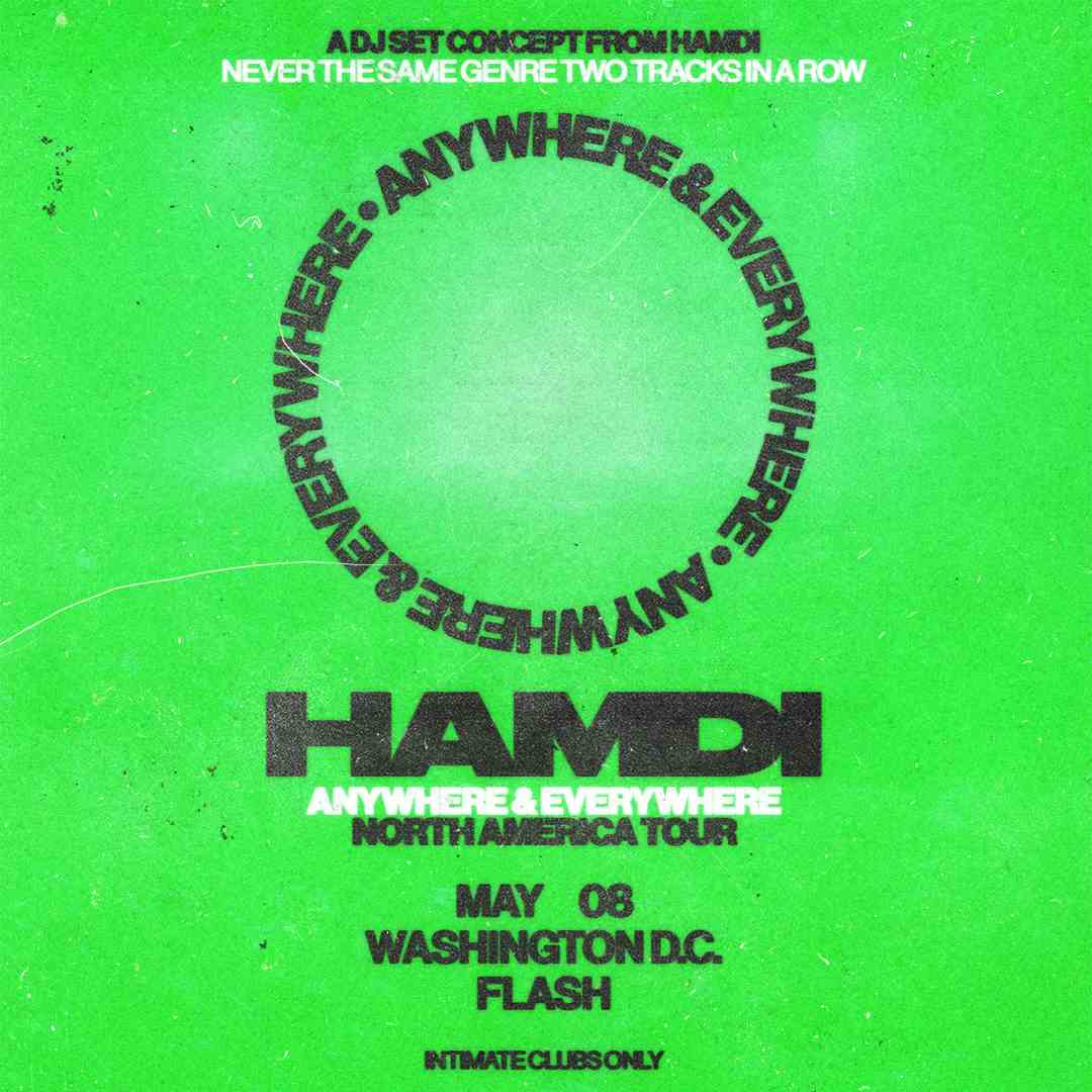 Hamdi event flyer