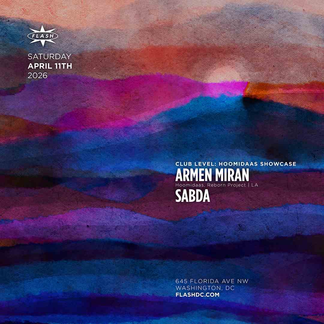 Armen Miran event flyer