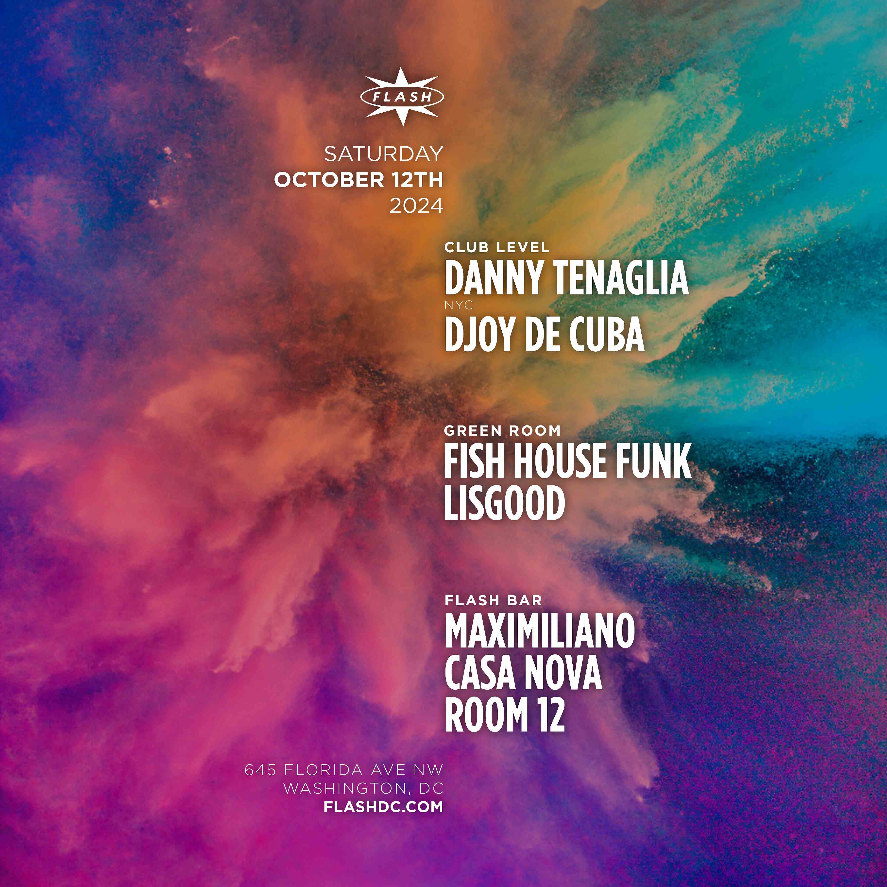 Danny Tenaglia event flyer