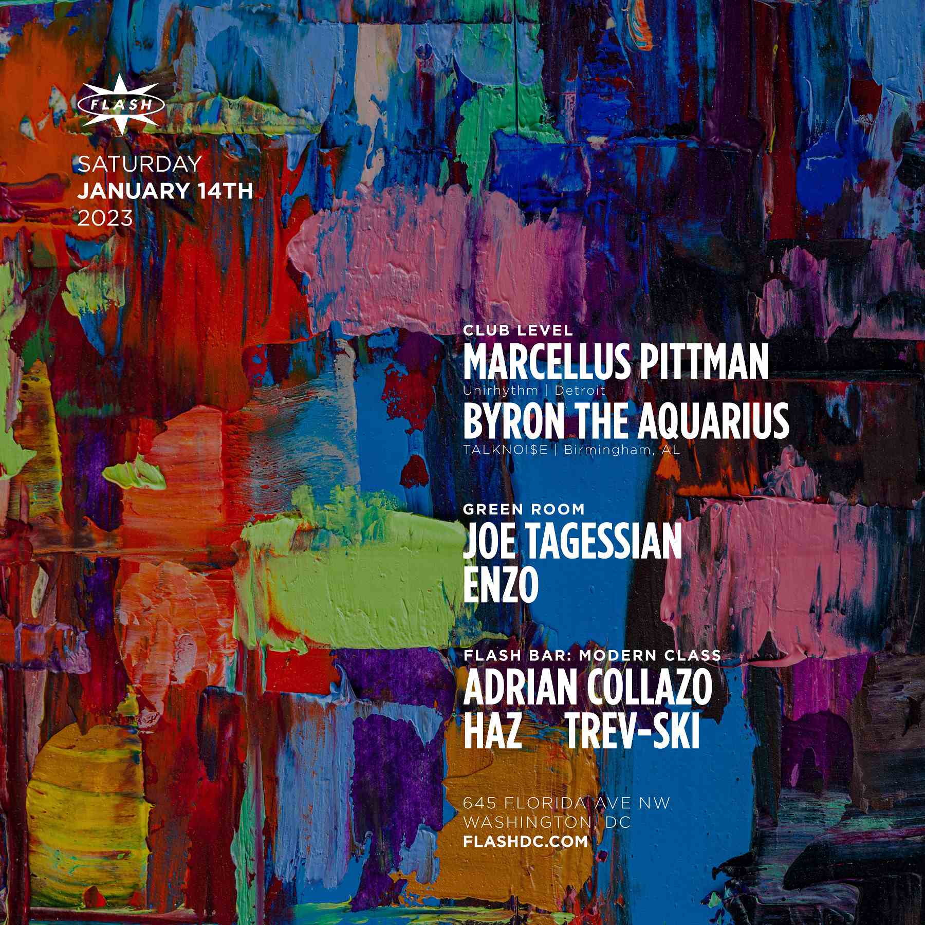 Event image for Marcellus Pittman - Byron the Aquarius - Joe Tagessian