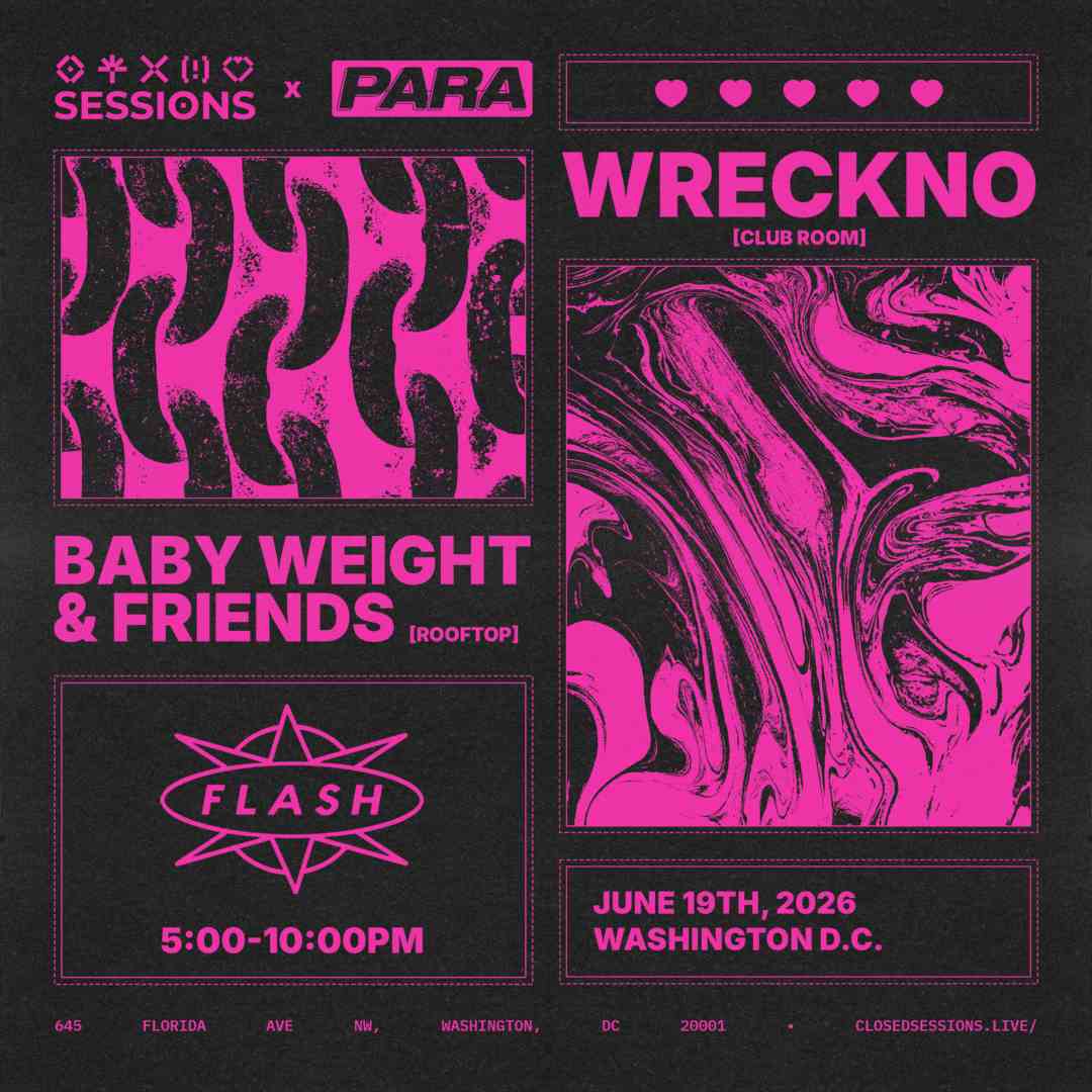 Wreckno x Baby Weight: Two-Floor Early Party event flyer