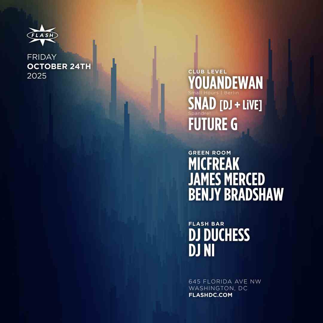 Youandewan - Snad [DJ + LiVE] event flyer