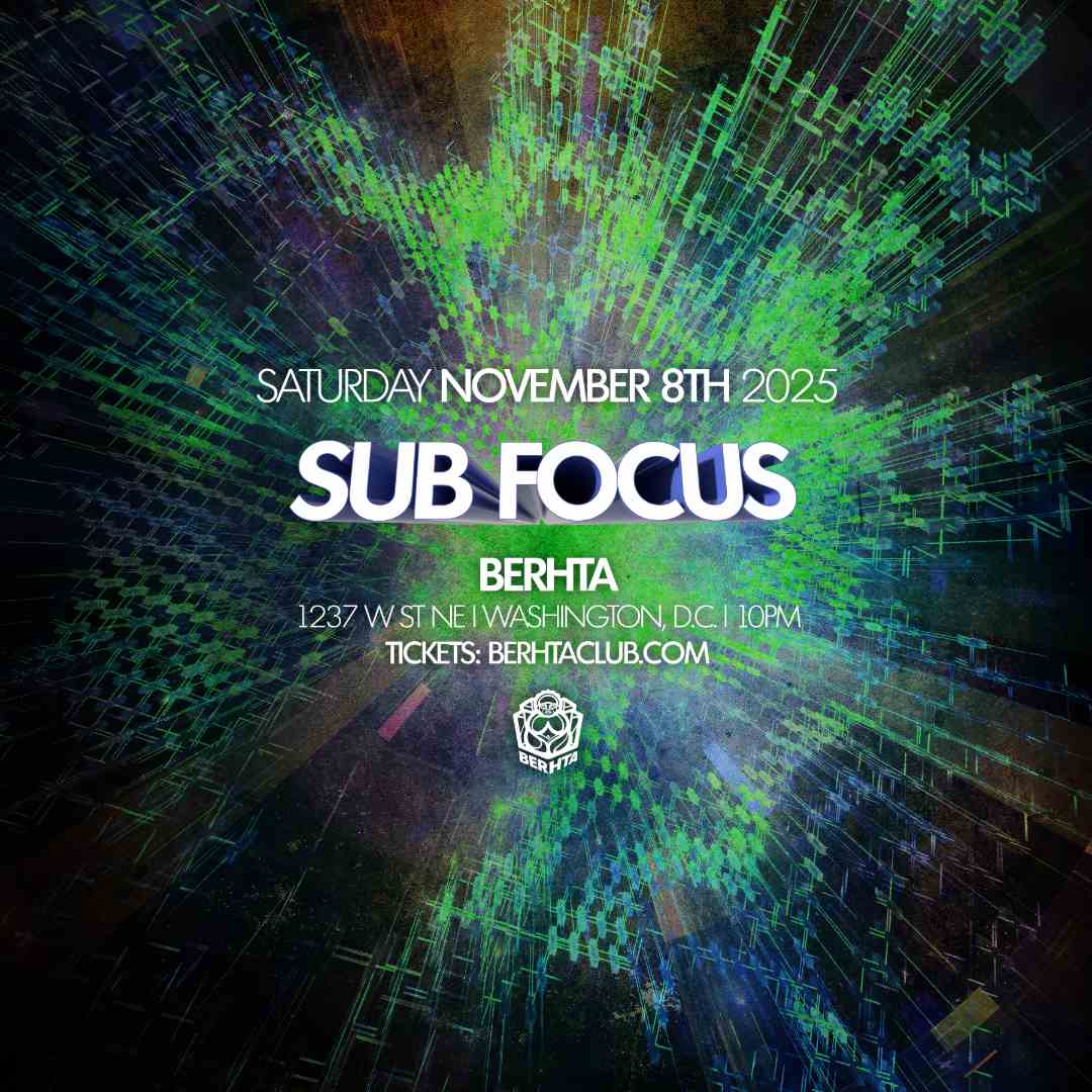 Sub Focus event flyer
