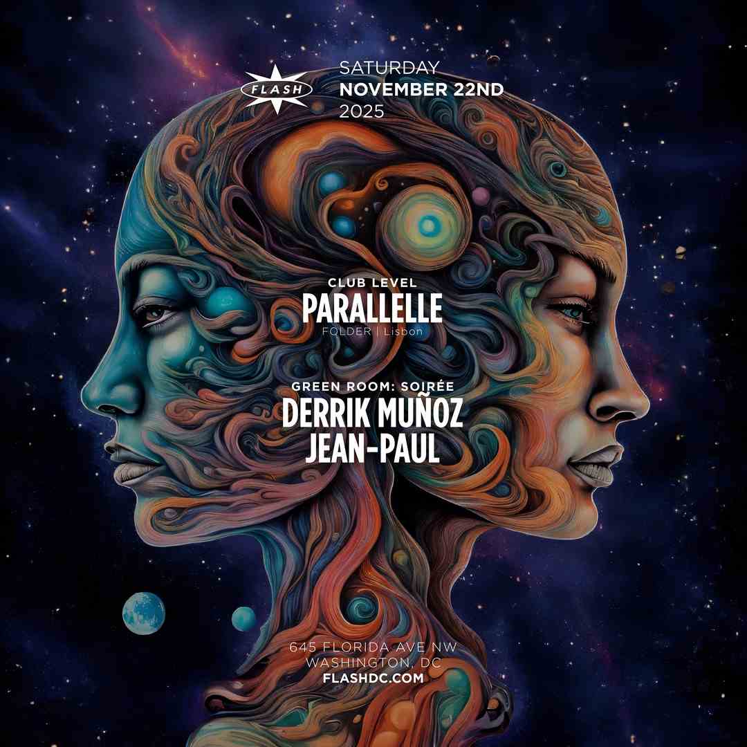 Parallelle event flyer