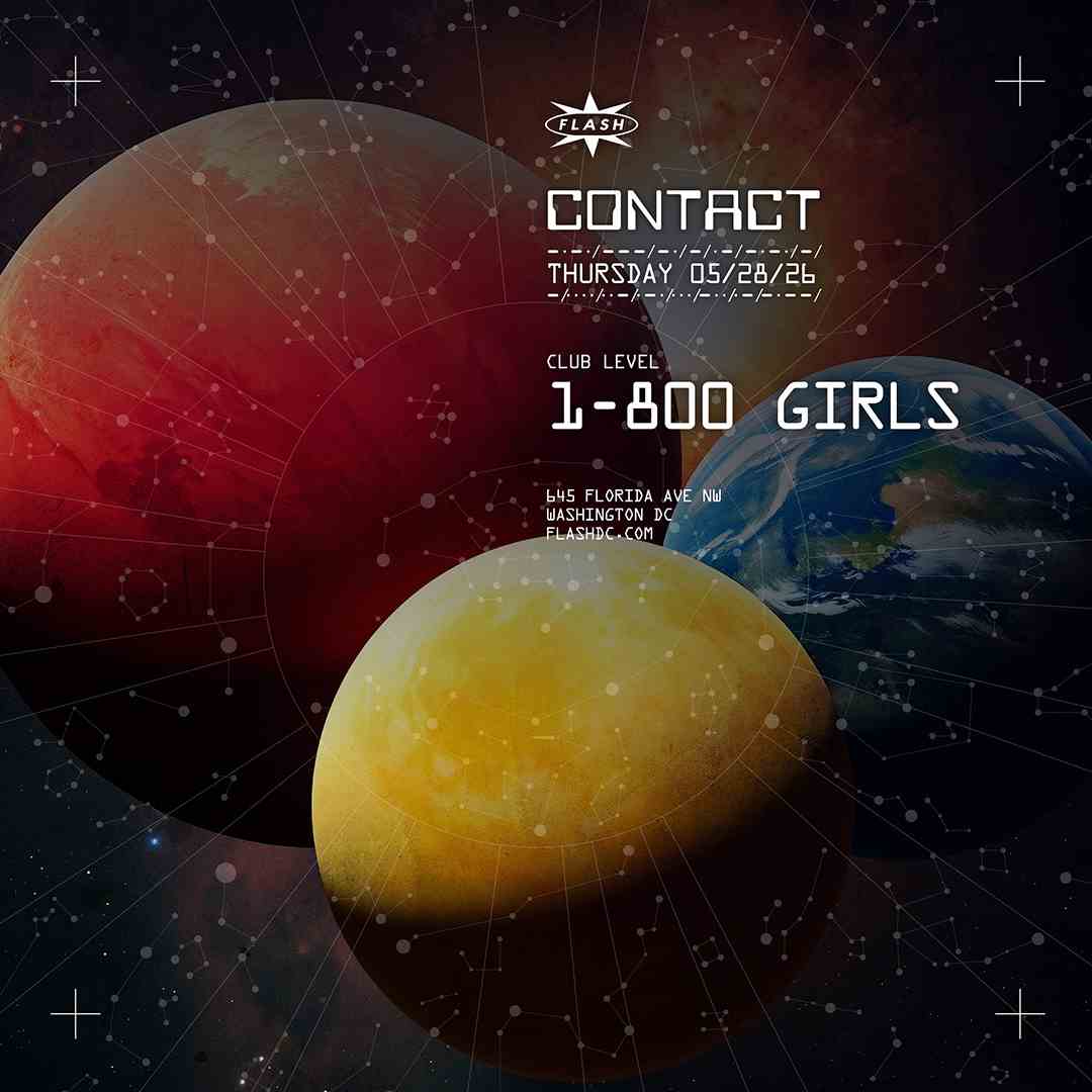 CONTACT: 1-800 GIRLS event flyer