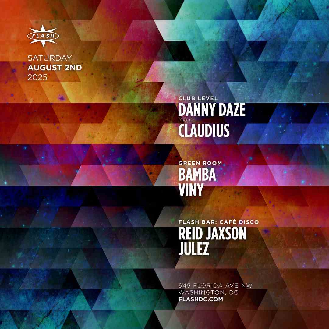 Danny Daze event flyer