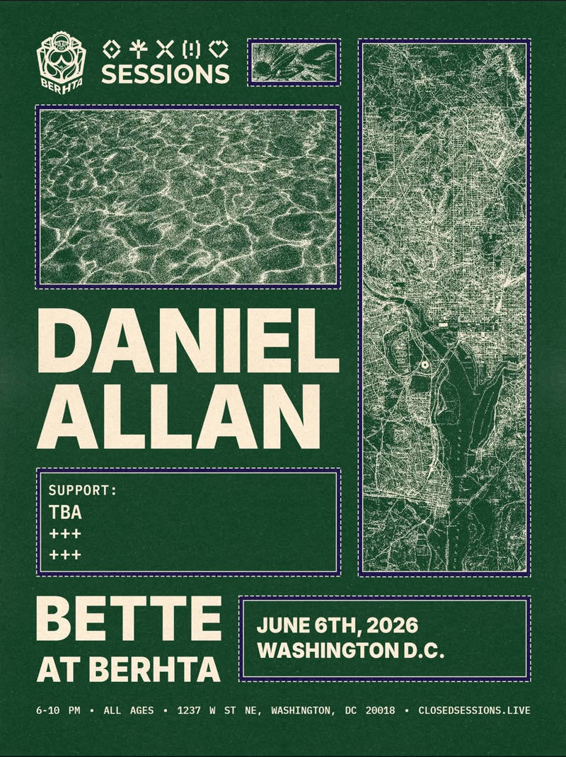 Daniel Allan event flyer
