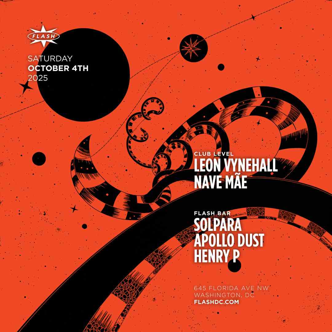 Leon Vynehall event flyer