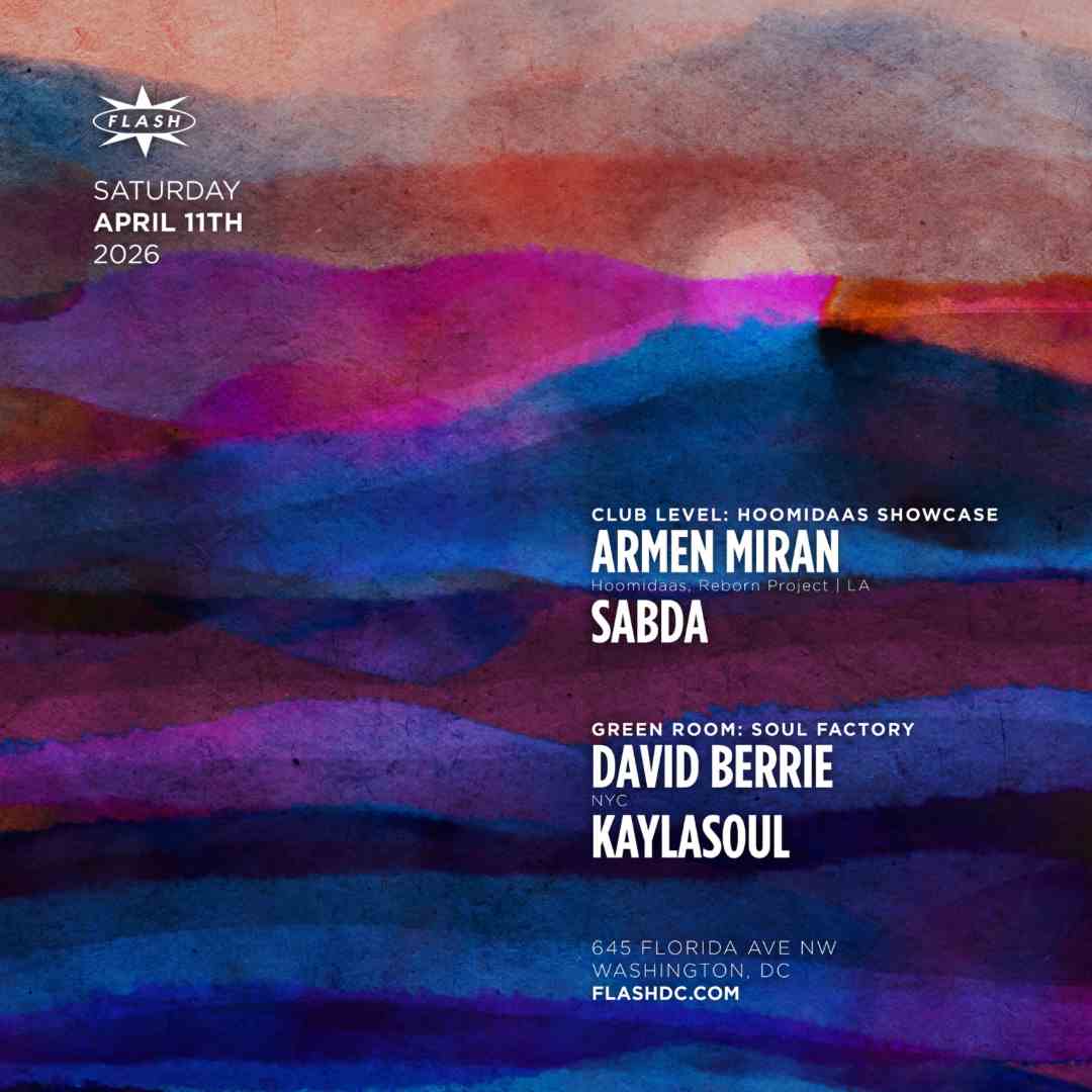 Armen Miran event flyer