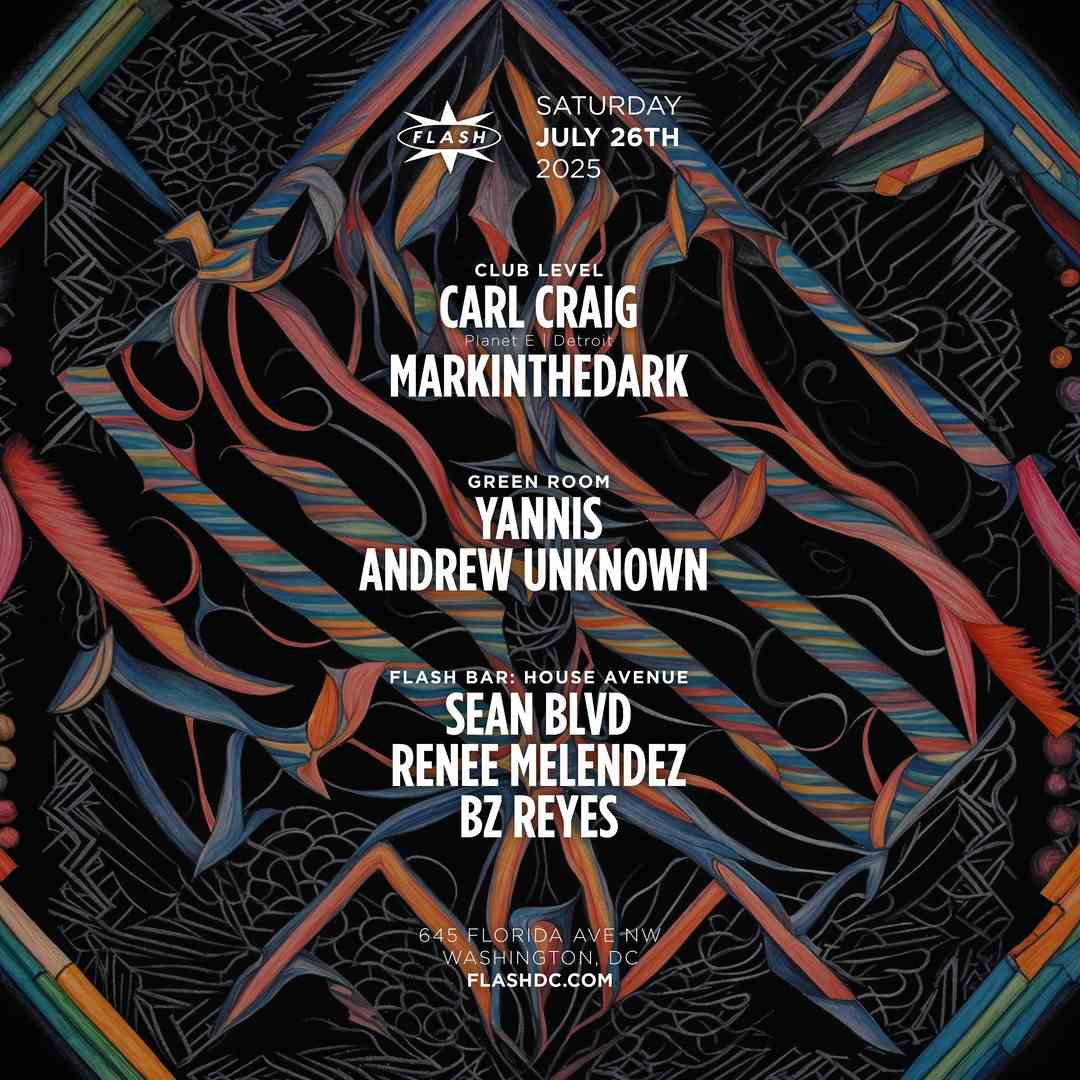 Carl Craig event flyer
