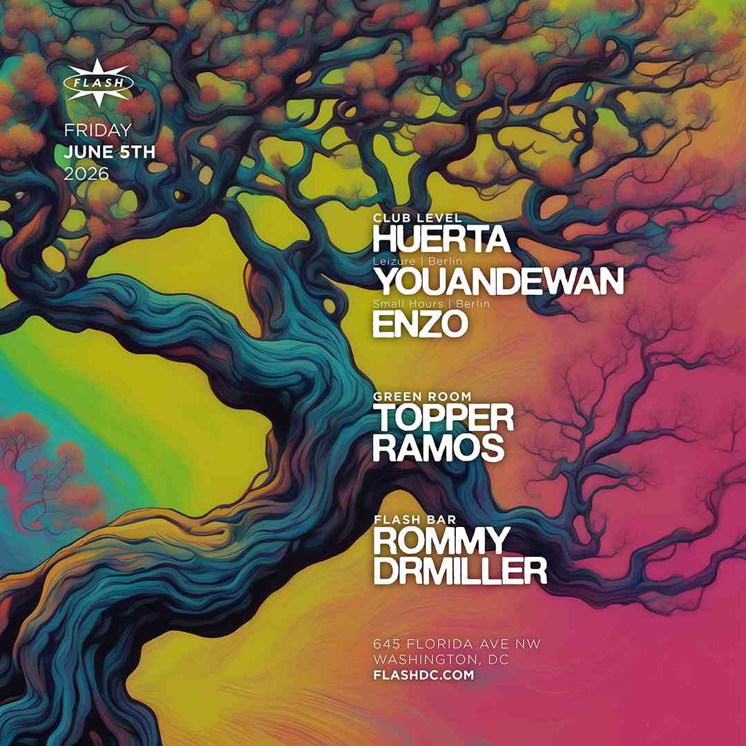 Huerta - Youandewan event flyer