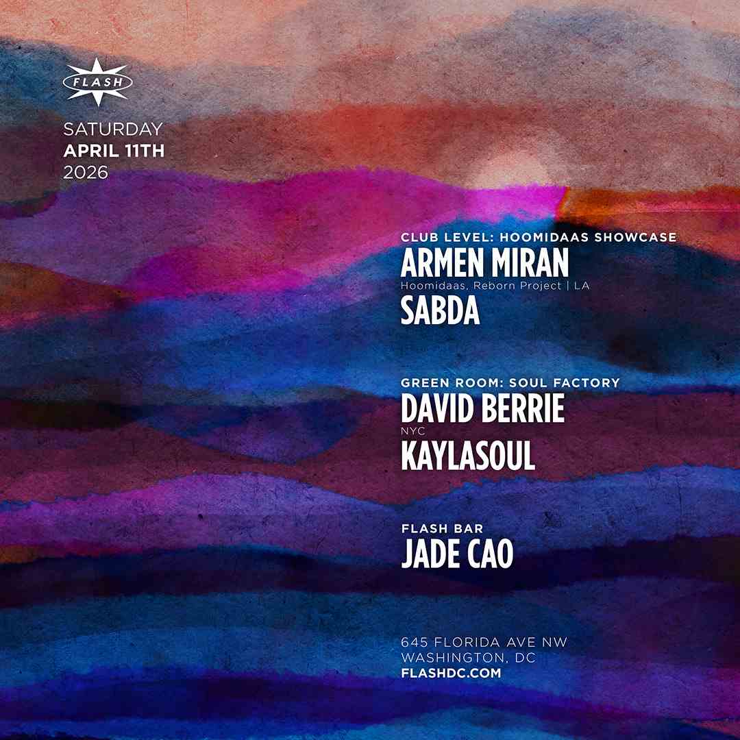 Armen Miran event flyer