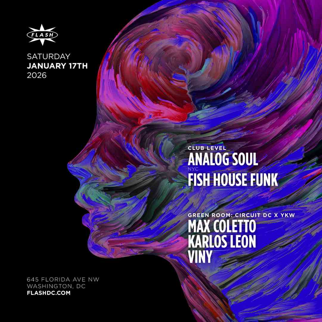 Analog Soul event flyer