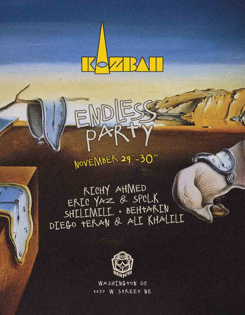 Event image for Kazbah: Endless Party