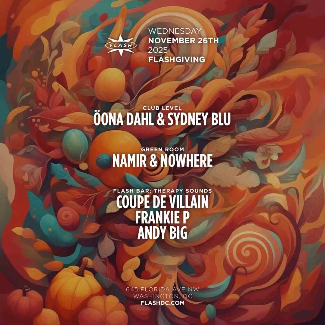 FlashGiving: Öona Dahl - Sydney Blu event flyer