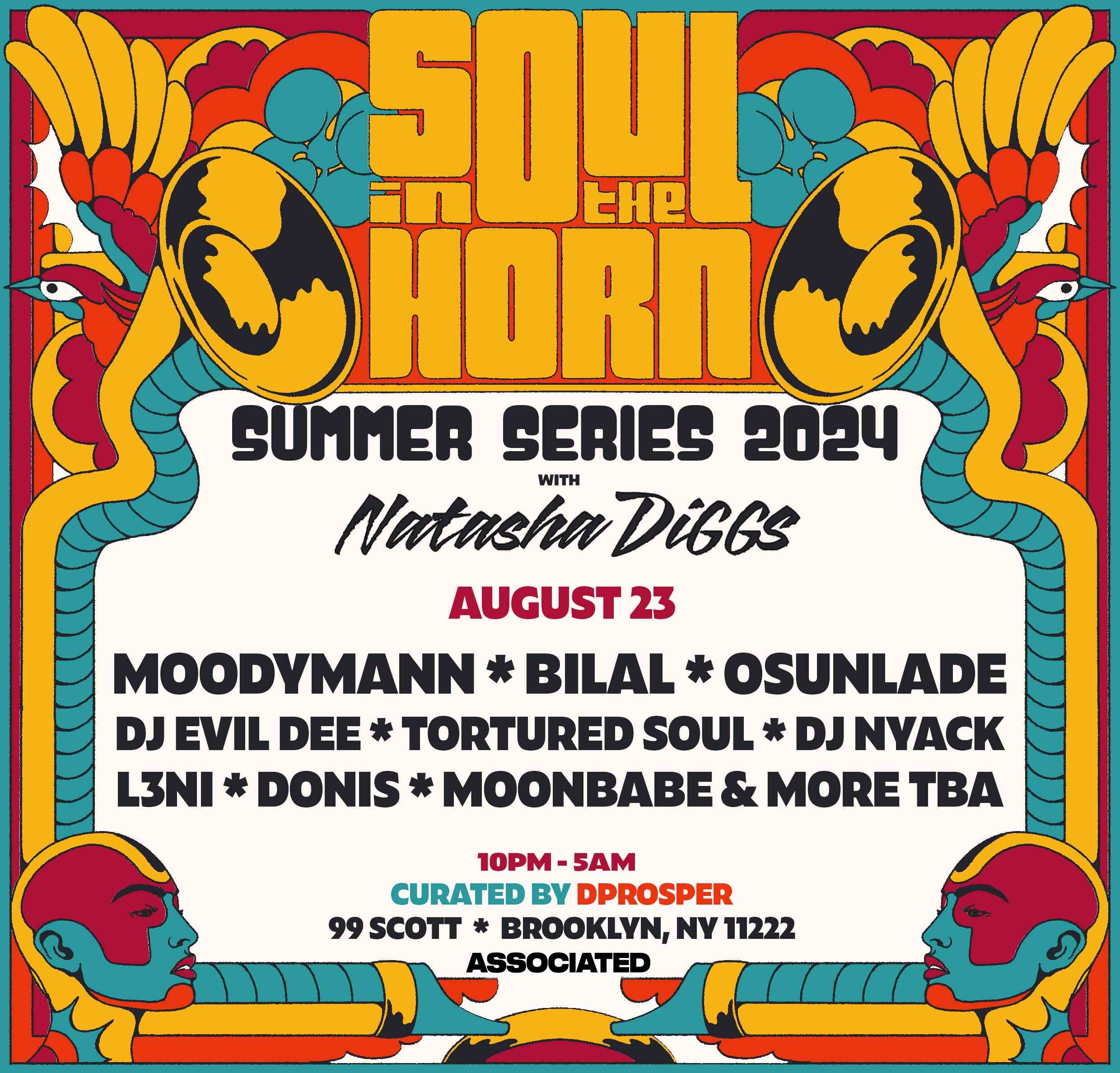 Soul in the Horn Summer Series event flyer