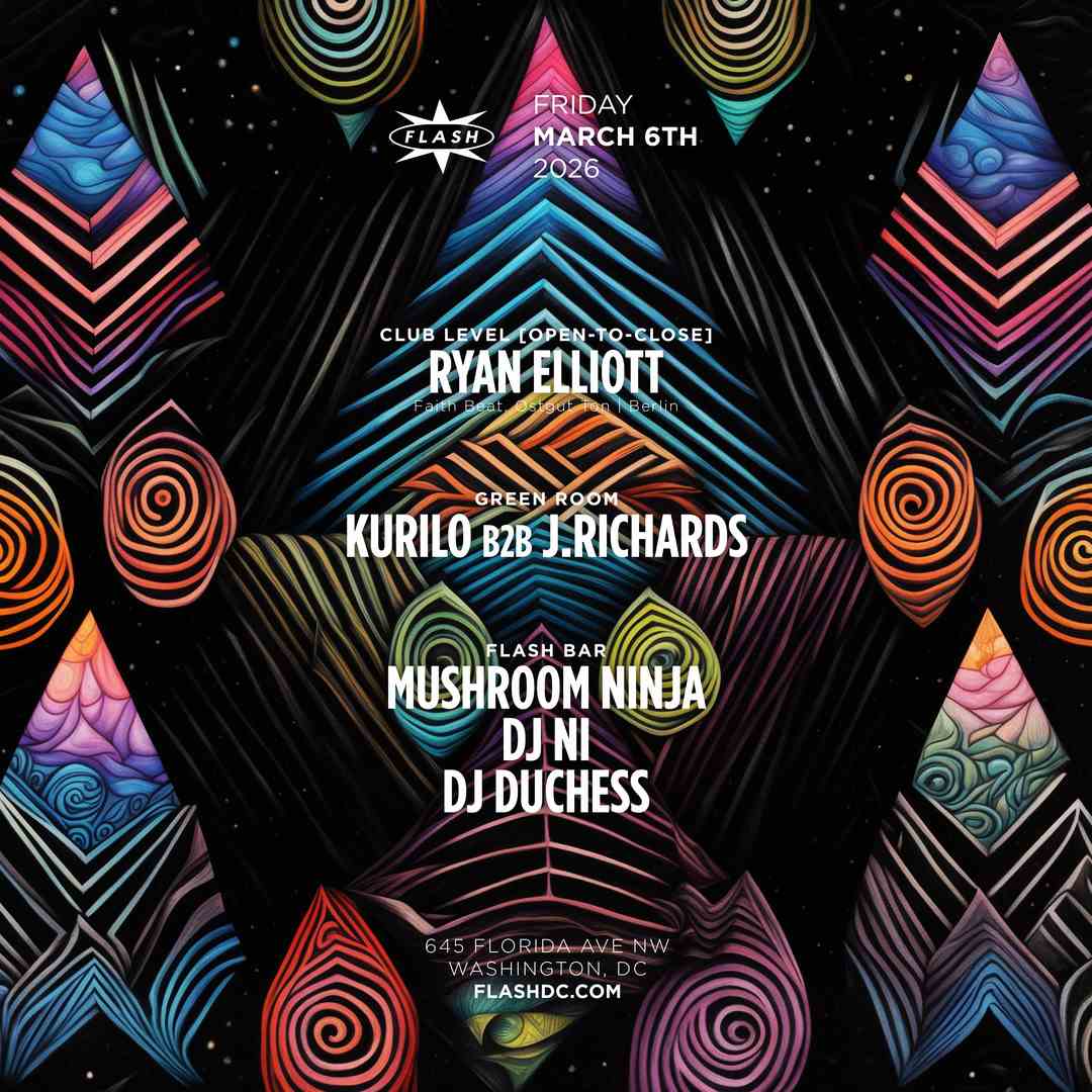 Ryan Elliott [open-to-close] event flyer