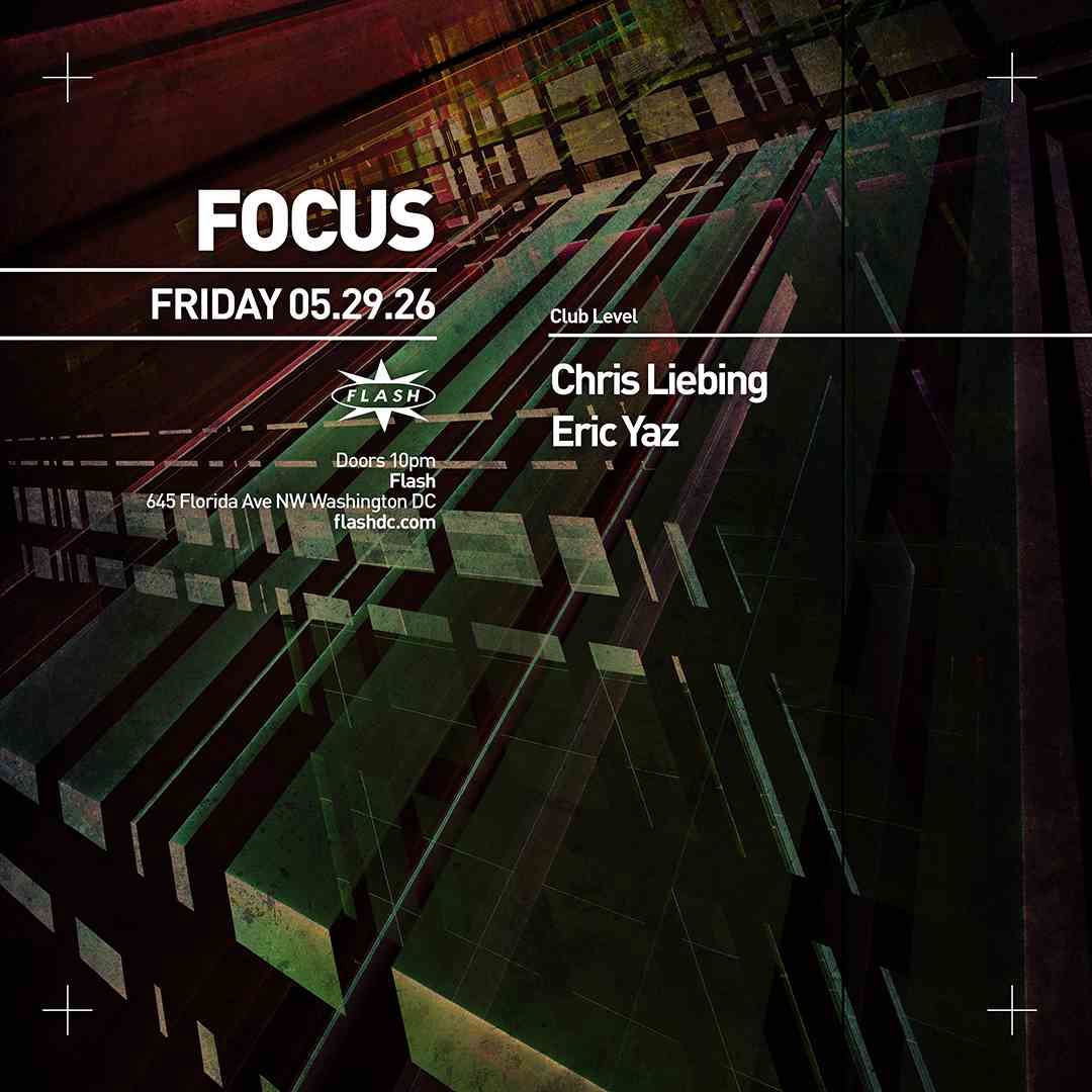 FOCUS: Chris Liebing event flyer