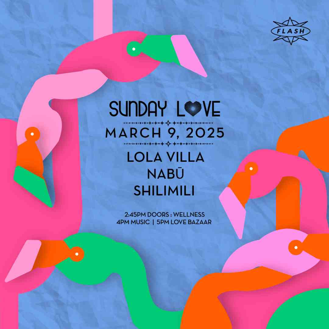 Sunday Love: Lola Villa - NABŪ - shilimili event flyer