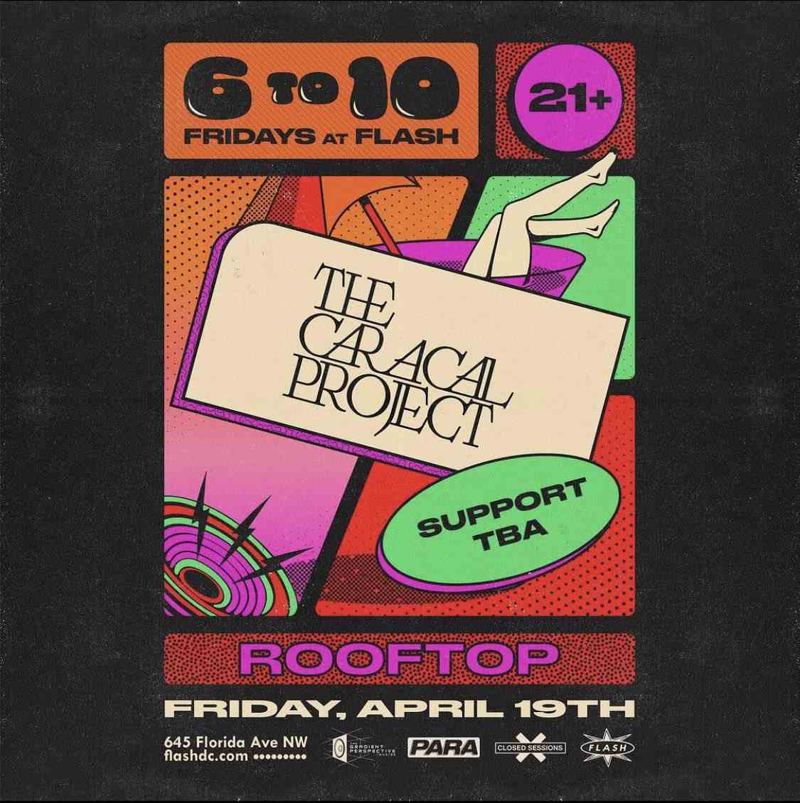 6to10: The Caracal Project (early show) event flyer
