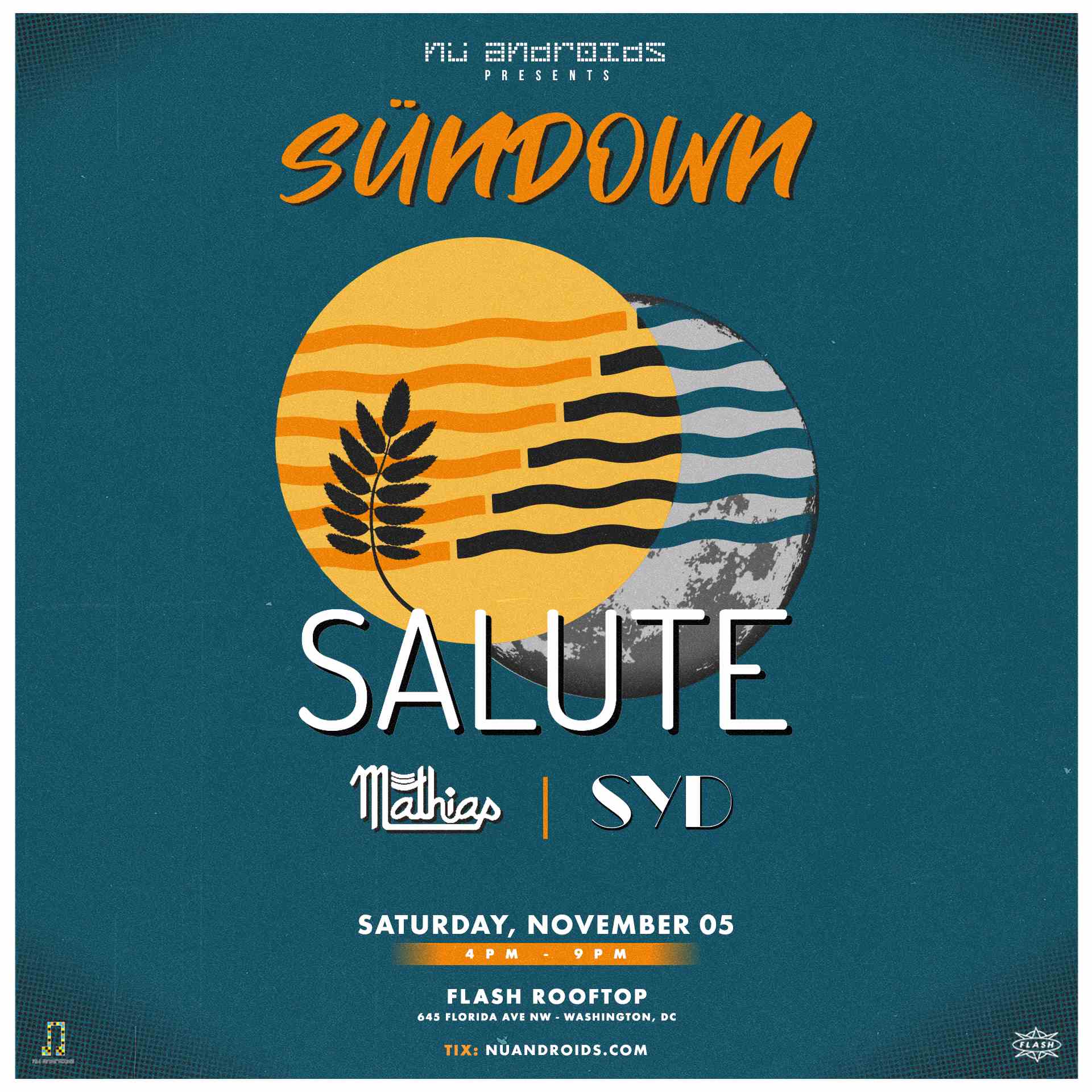 Nü Androids Presents SünDown: Salute event thumbnail