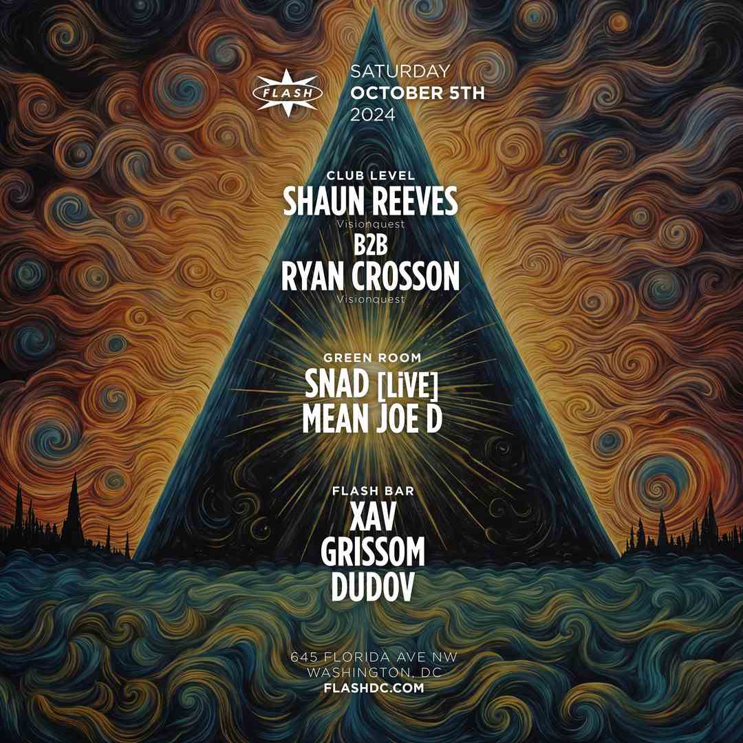 Shaun Reeves b2b Ryan Crosson [open-to-close] event flyer