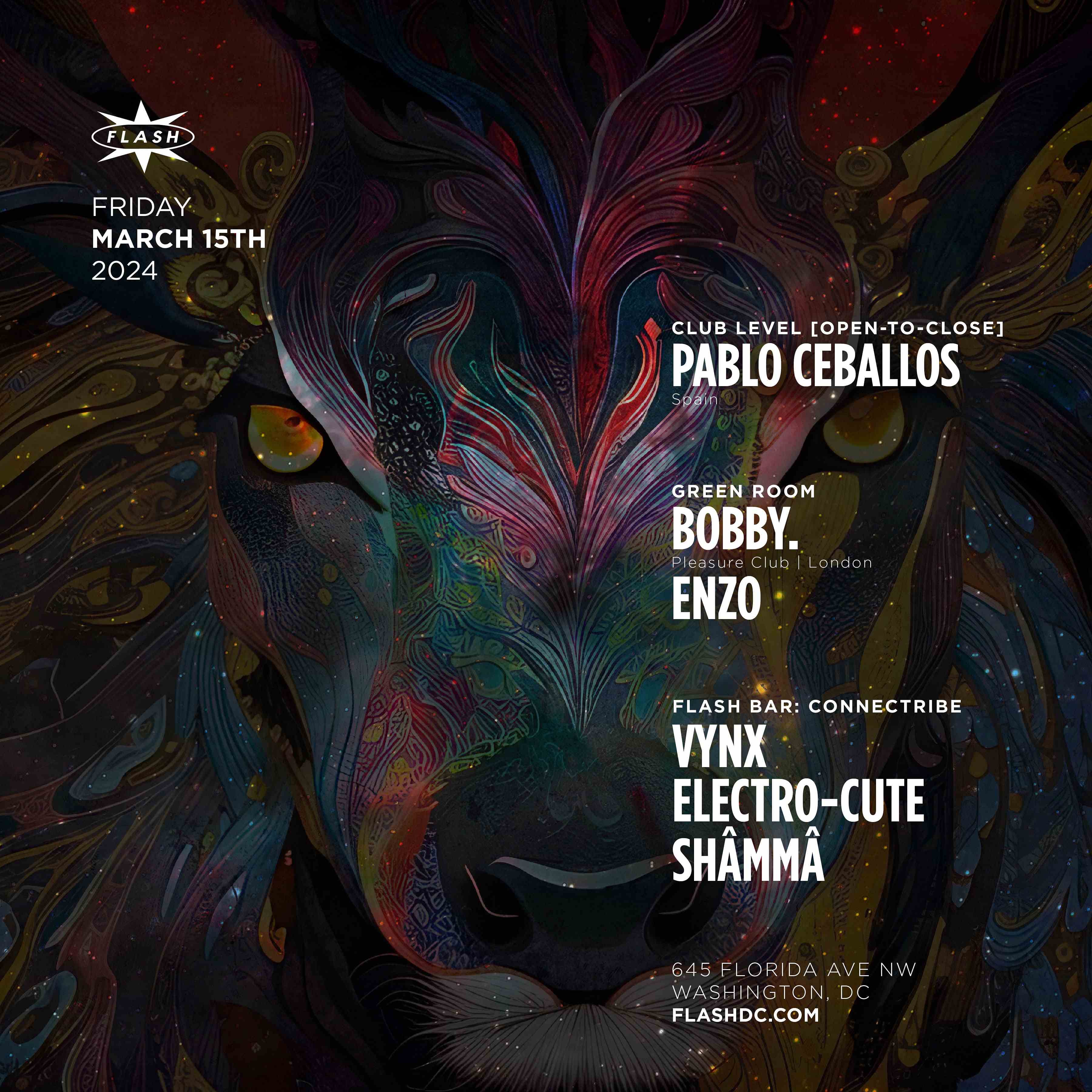 Pablo Ceballos [open-to-close] event flyer