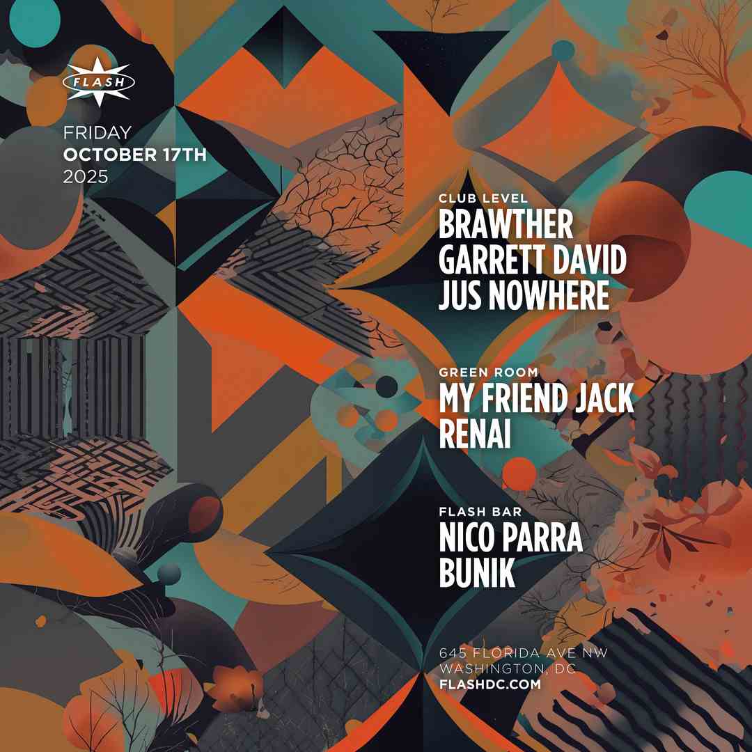 Brawther - Garrett David event flyer