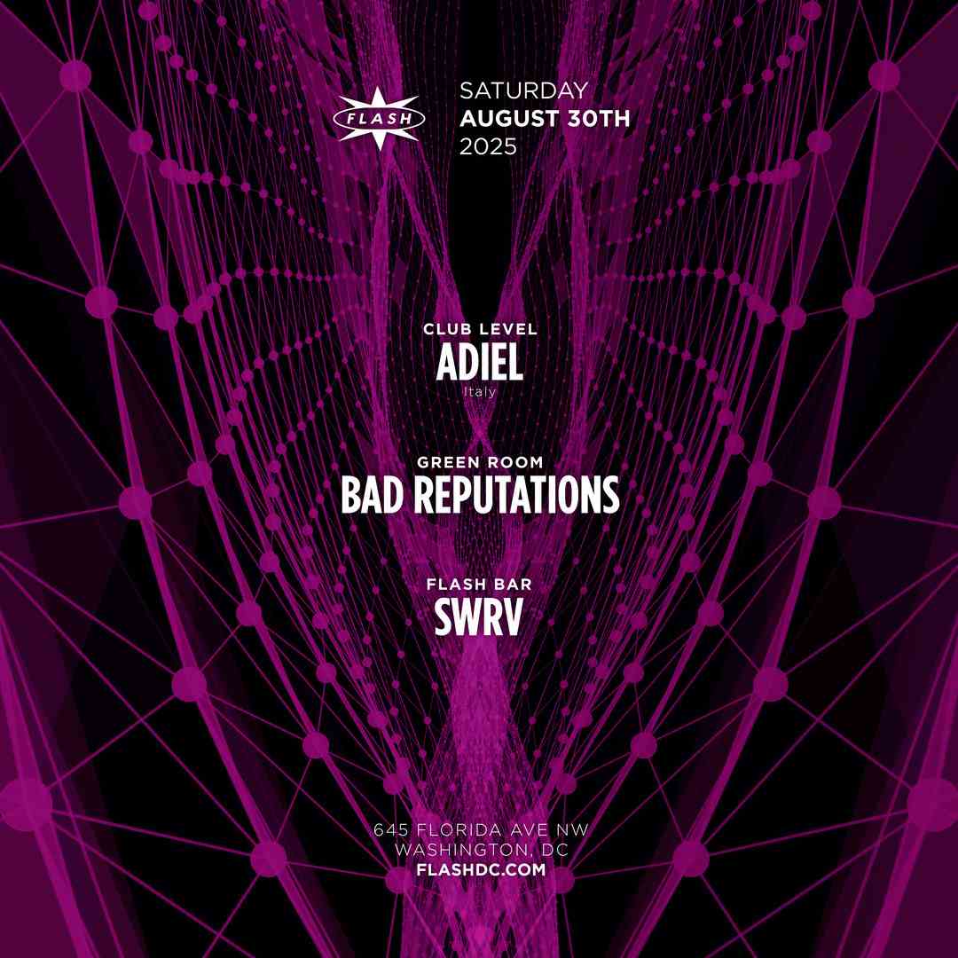 Adiel event flyer