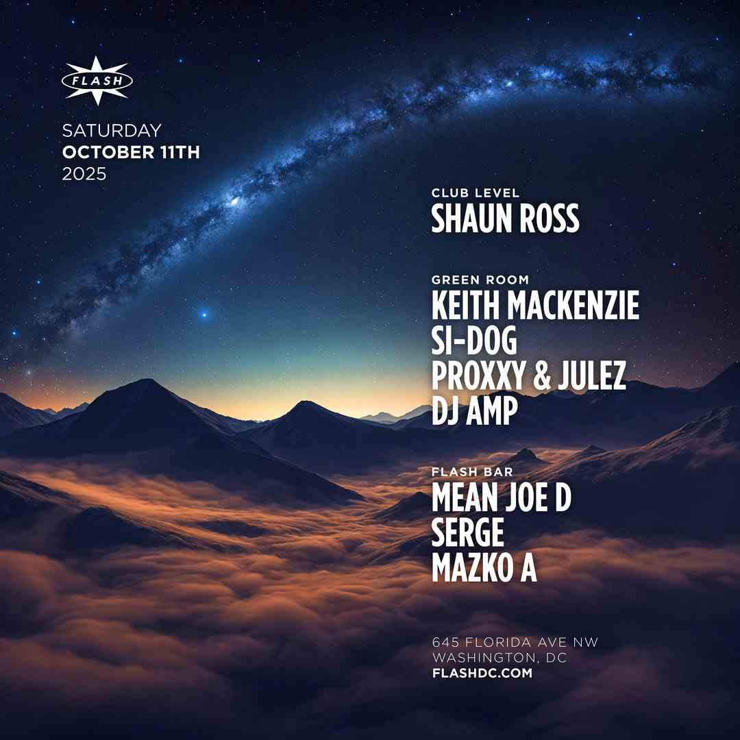Shaun Ross event flyer