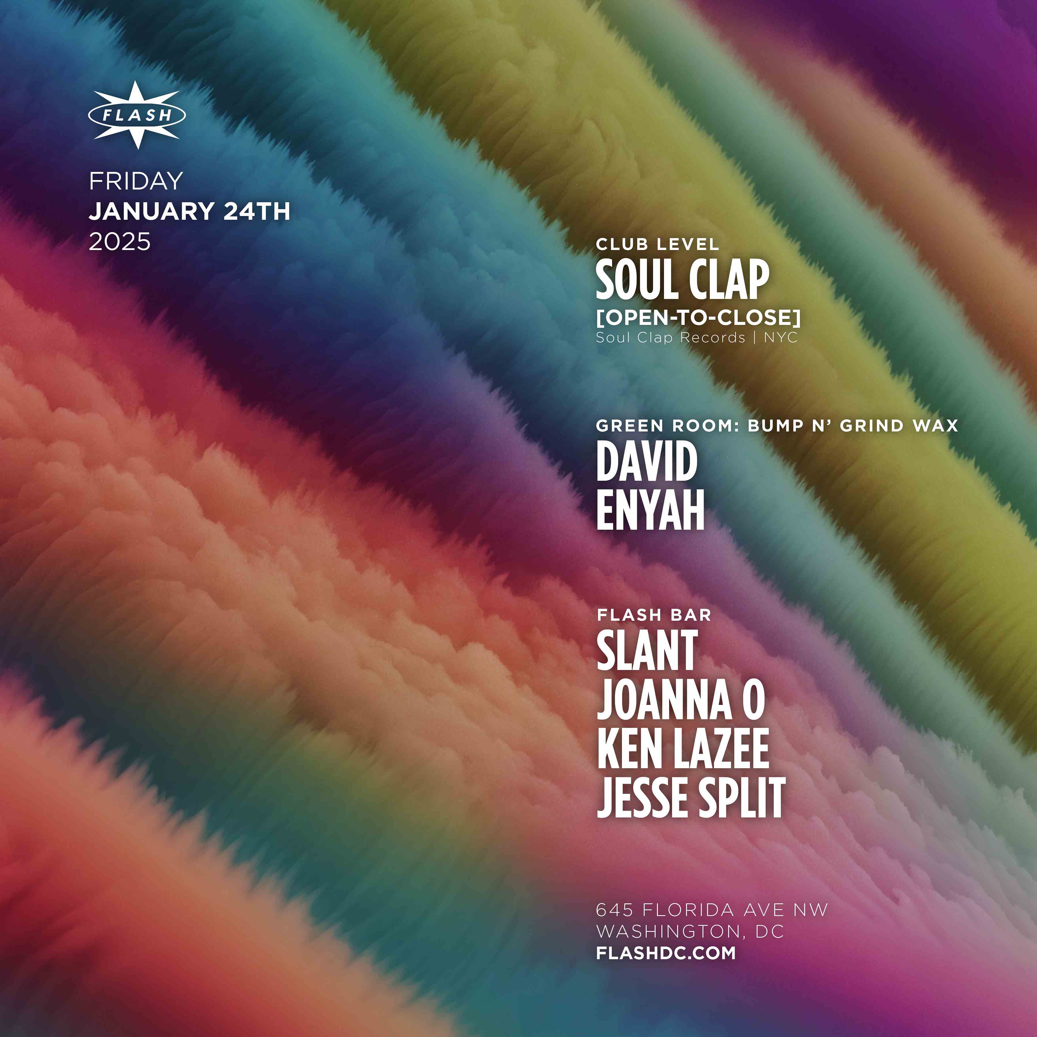 Soul Clap [open-to-close] event flyer