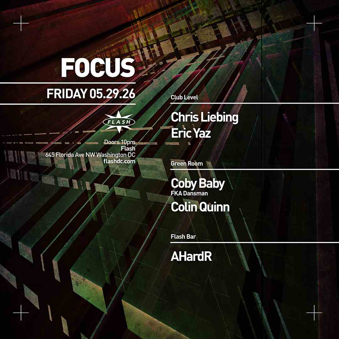 FOCUS: Chris Liebing event flyer