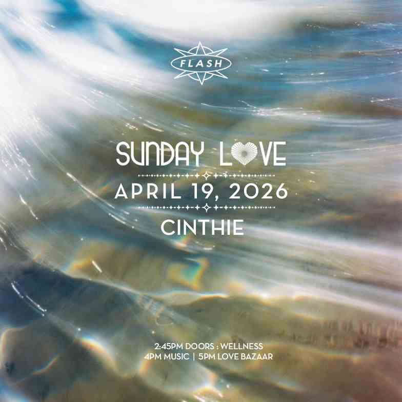 Sunday Love: Cinthie event flyer