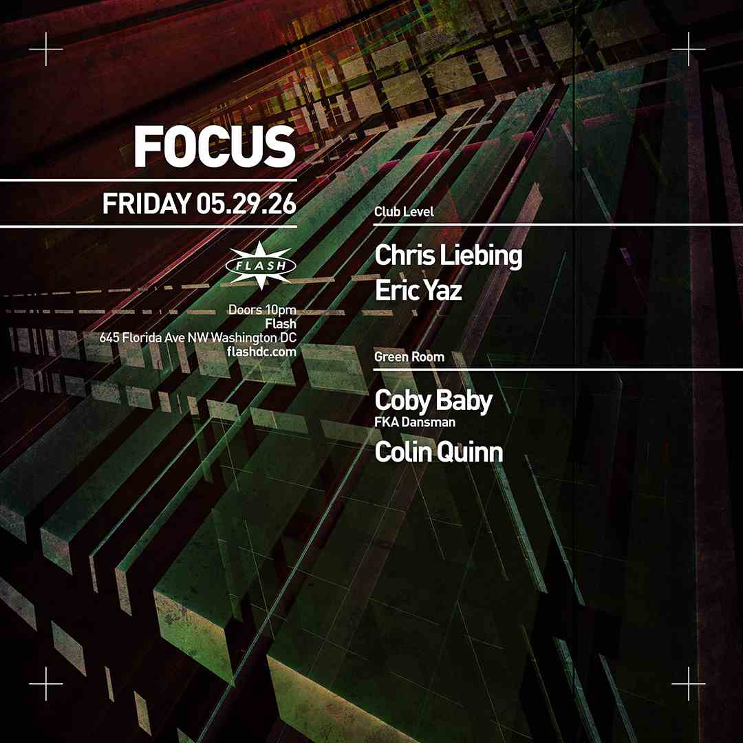 FOCUS: Chris Liebing event flyer