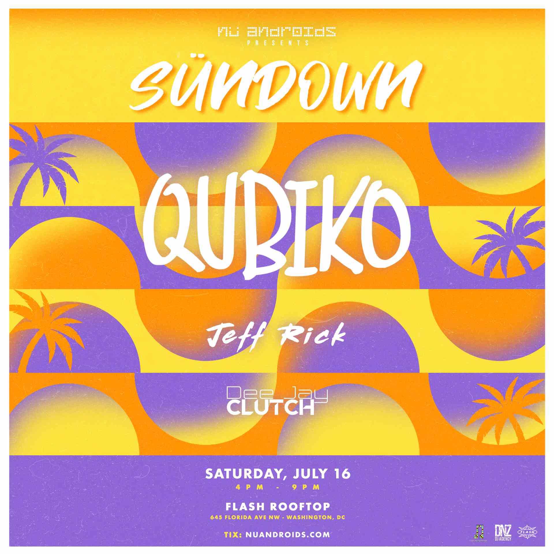 Nü Androids Presents SünDown: Qubiko (21+) event thumbnail